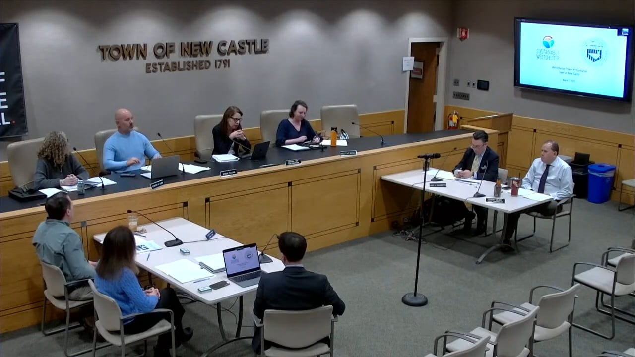 Town Board of New Castle Work Session 3/11/25