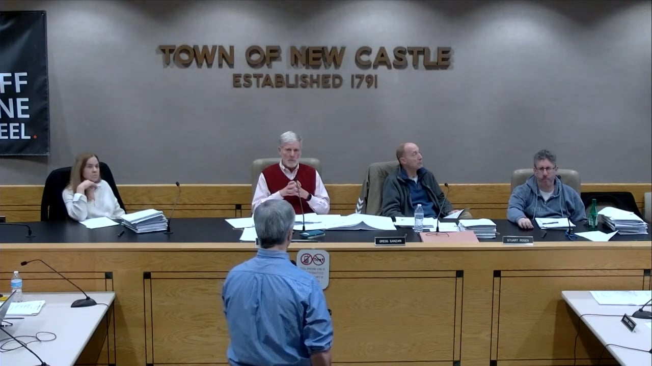 Town of New Castle Planning Board Meeting 3/4/25