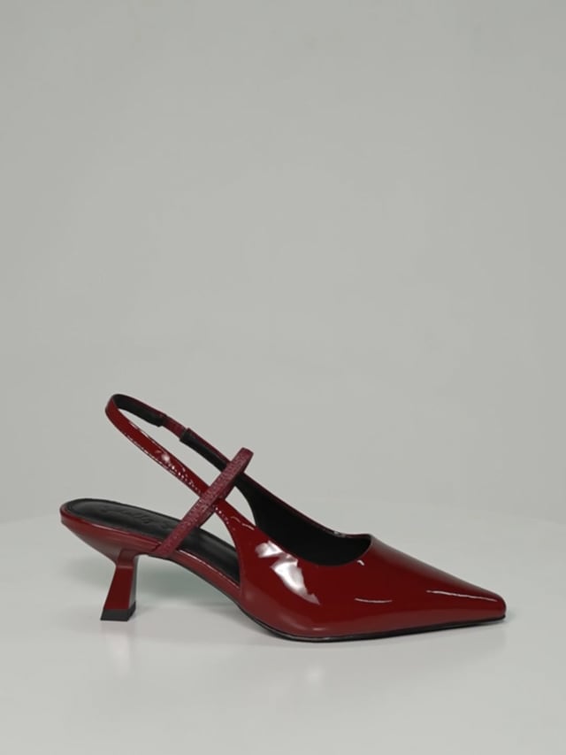 MINGLE / Crimson Red Patent