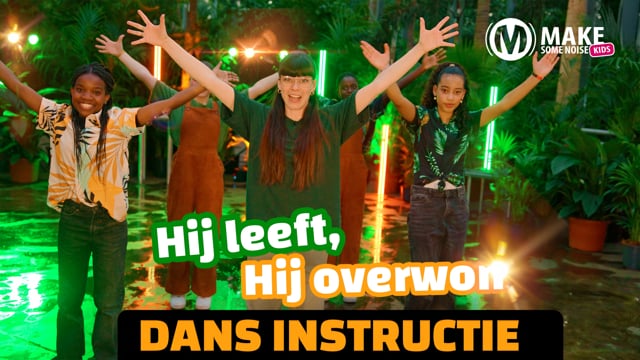 Hij leeft, Hij overwon (Dans Instructie)