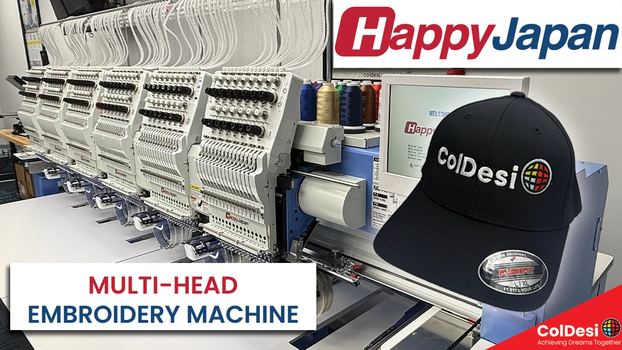 HappyJapan Embroidery Machines (Happy-Emb-Machines) | Colman