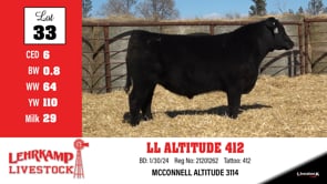 Lot #33 - LL ALTITUDE 412