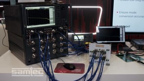Keysight PNA67 and Samtec NovaRay, DesignCon 2025