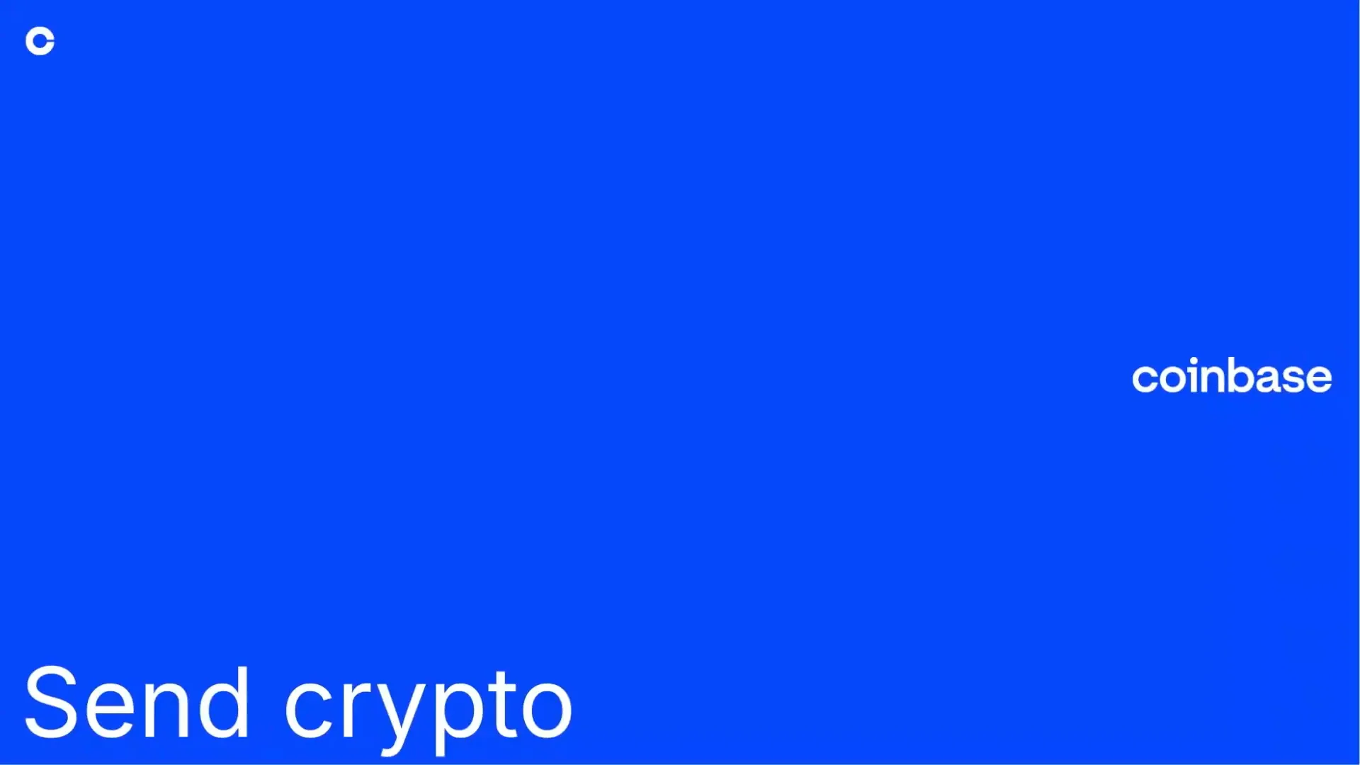 Send crypto - Mobile