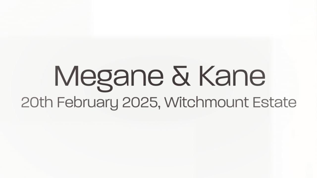 Witchmount Estate Wedding Slideshow, Melbourne - Megane and Kane