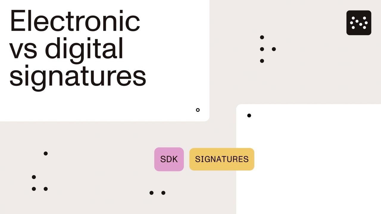 Electronic vs digital signatures- everything you need to know