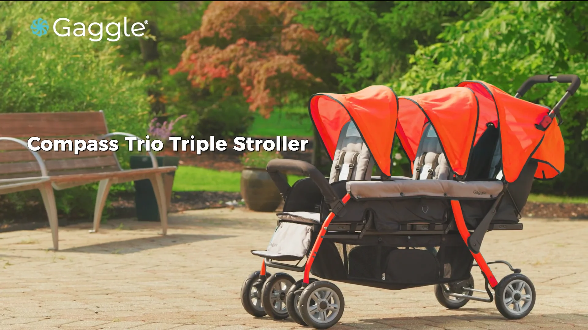 Gaggle Compass Trio Triple Stroller