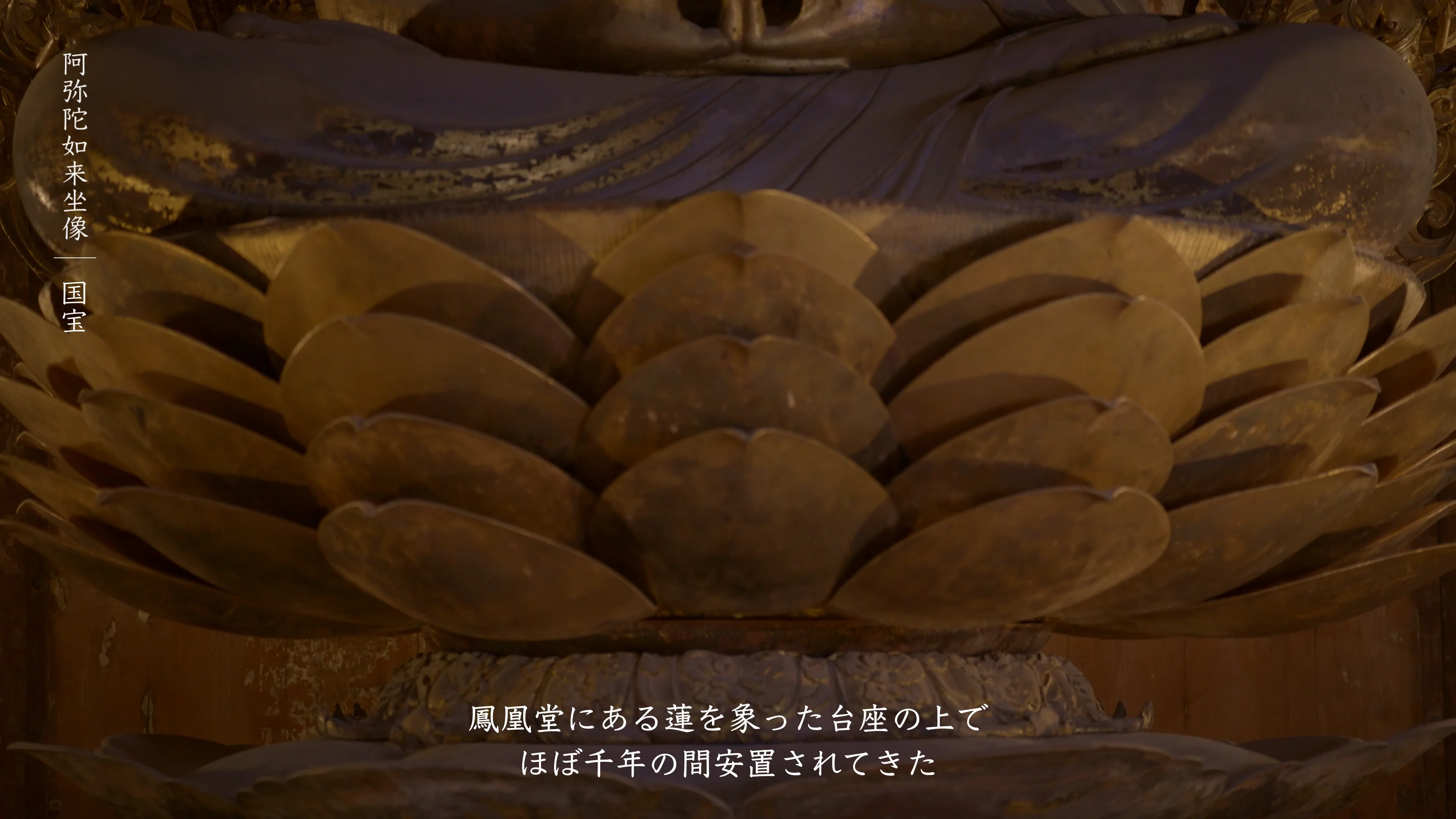 阿弥陀如来坐像｜文化遺産 ｜ 平等院ガイド