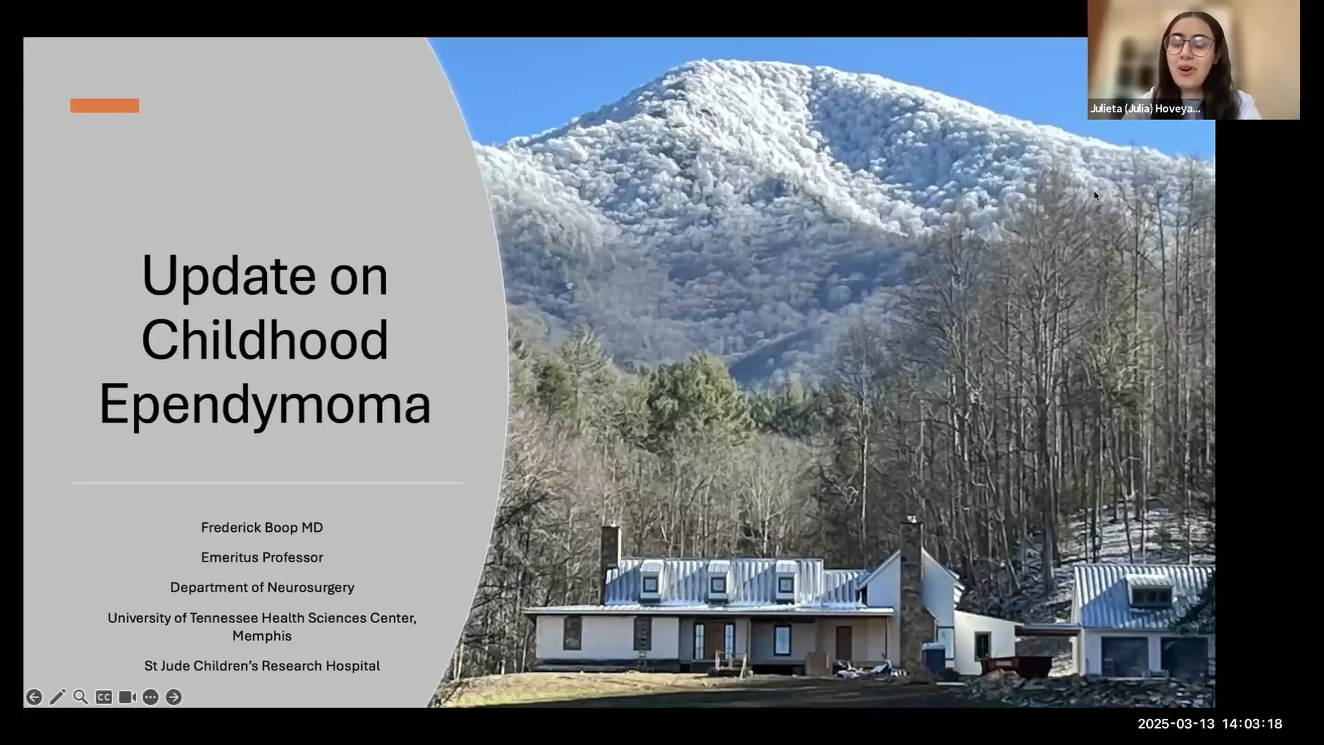 Update on Childhood Ependymoma