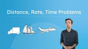Distance, Rate, Time Problems