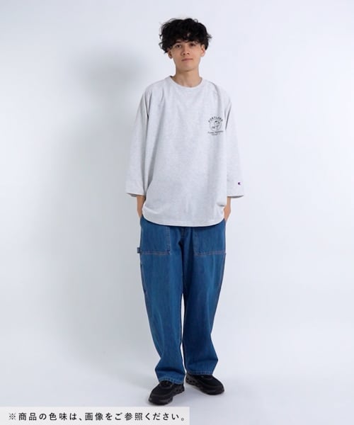 NATOKii(ネイトゥーキー)】Champion別注ラグランスリーブTシャツ