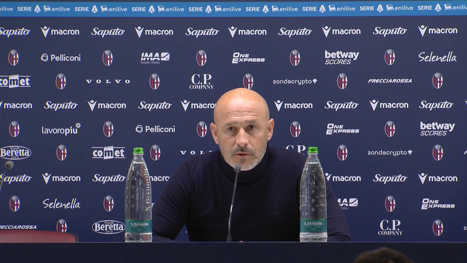 Bologna quarto in classifica, le parole di Italiano