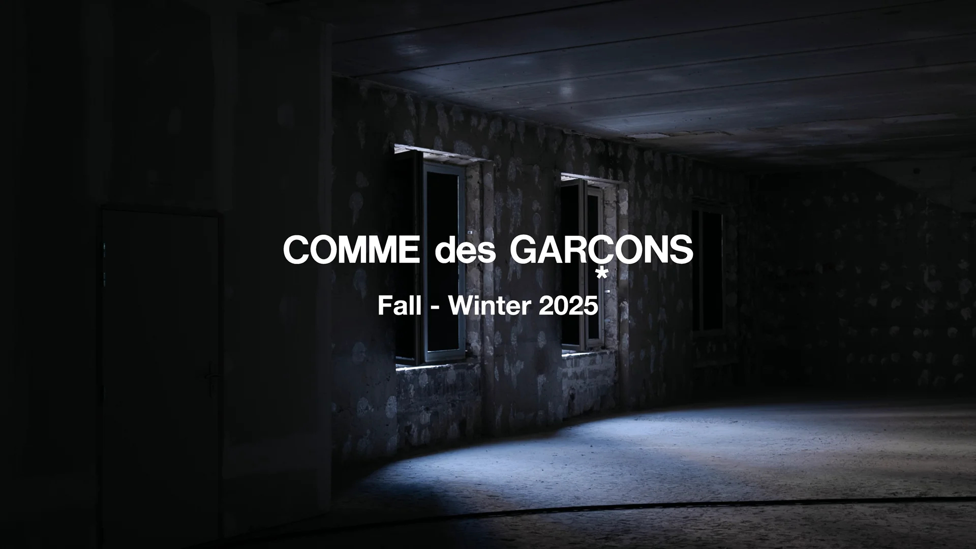 Comme des Garçons AW25 | DSM Ginza