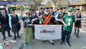 HIS Radio In St. Patrick's Day Parade