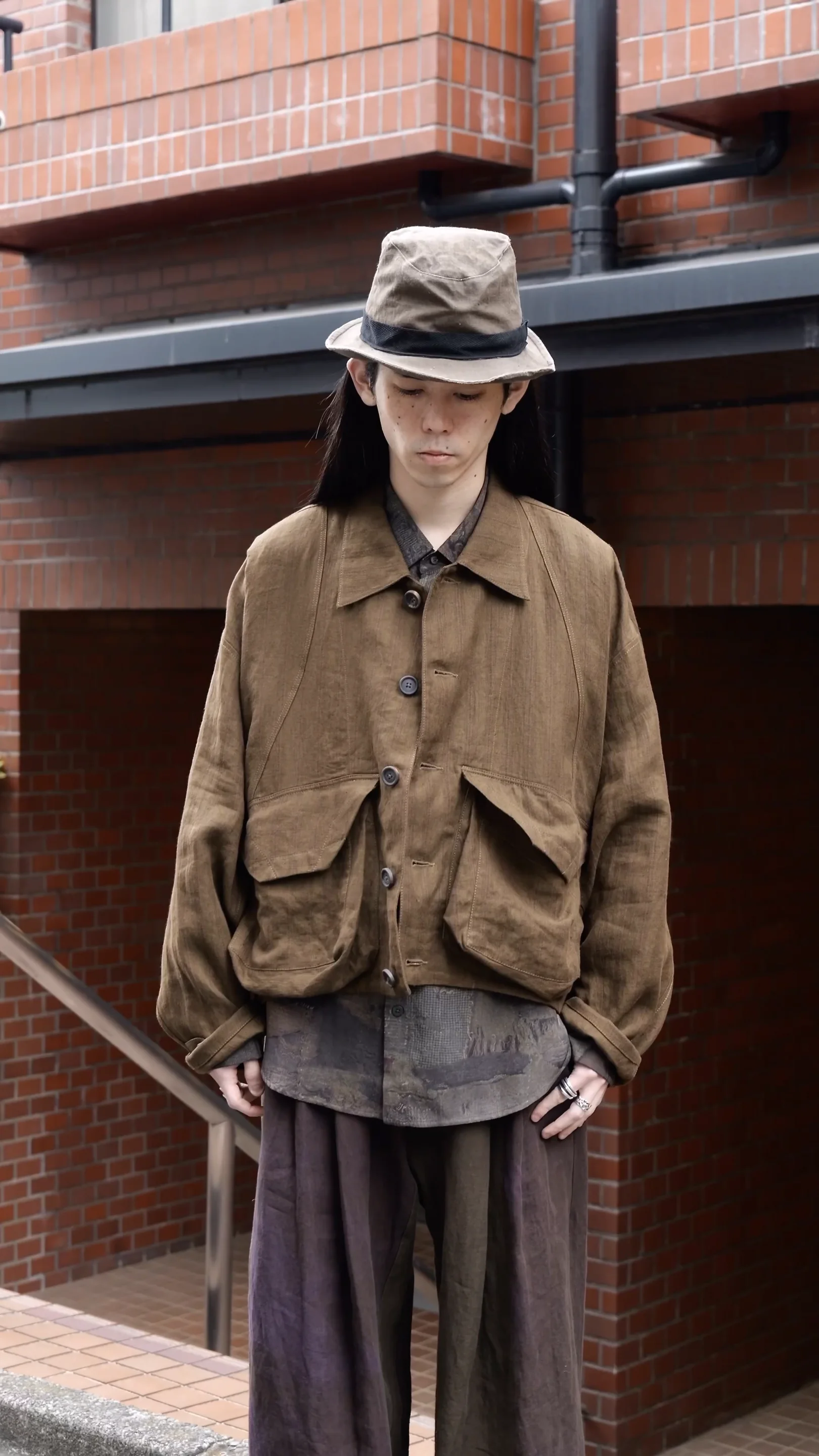 名作】25SS Cropped Jacket Ziggy chen 名作】25SS Cropped Jacket