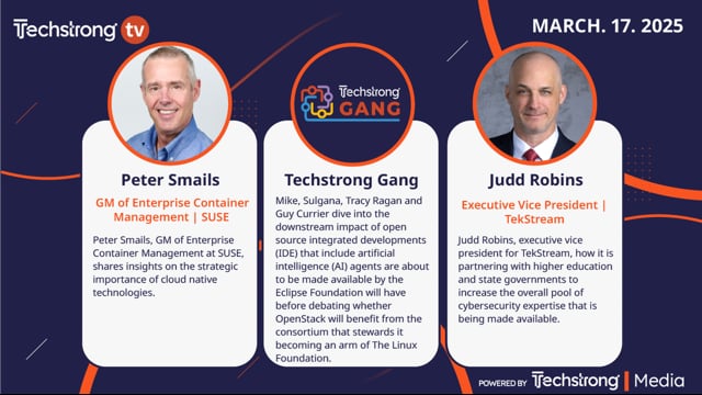 Techstrong TV - March 17, 2025