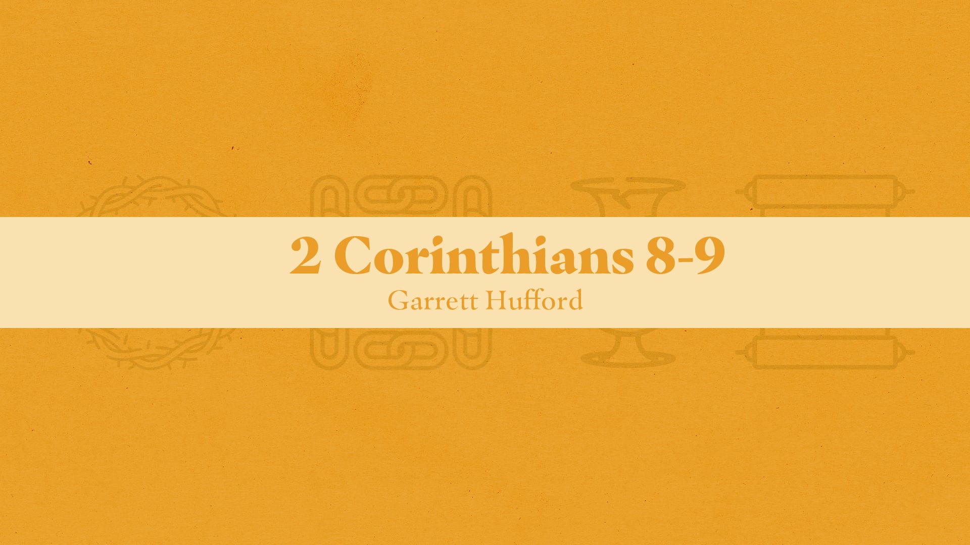 2 Corinthians 8-9