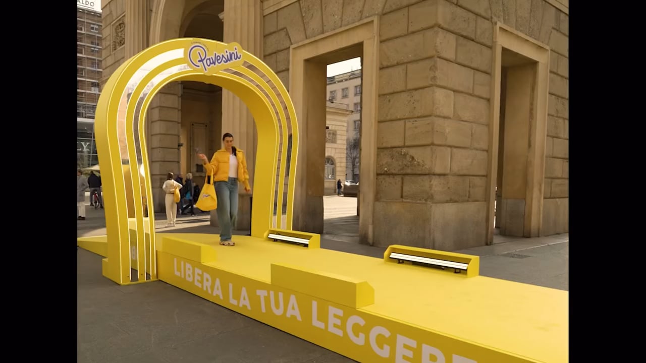Pavesini alla Fashion Week: La Passerella della Leggerezza