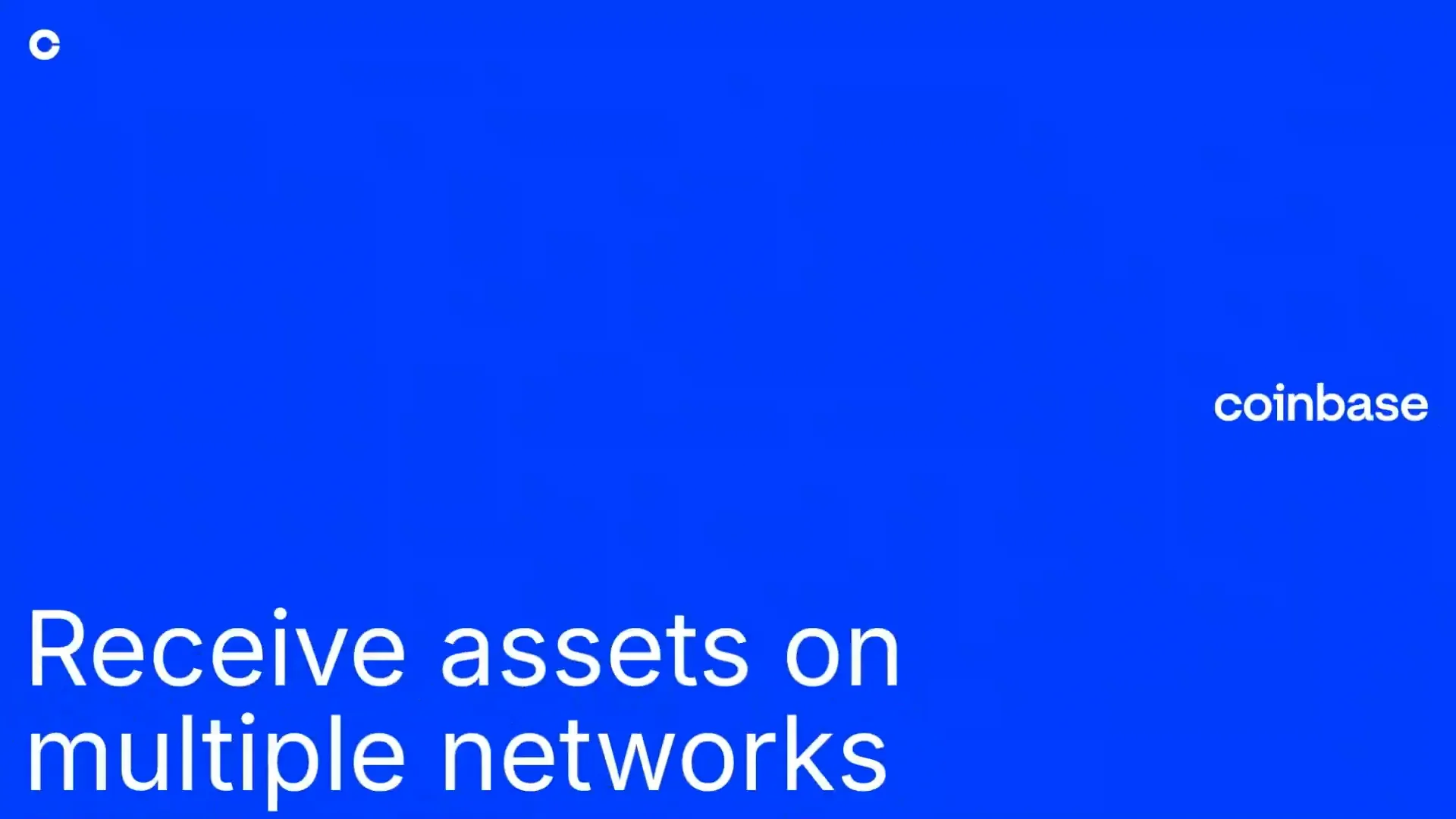 Send assets on multiple networks
