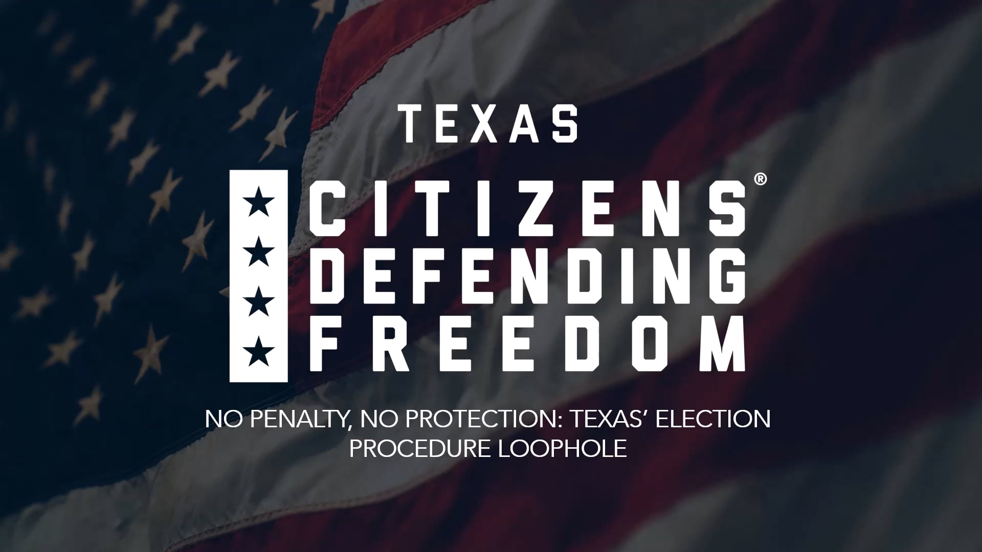 No Penalty, No Protection: Texas’ Election Procedure Loophole