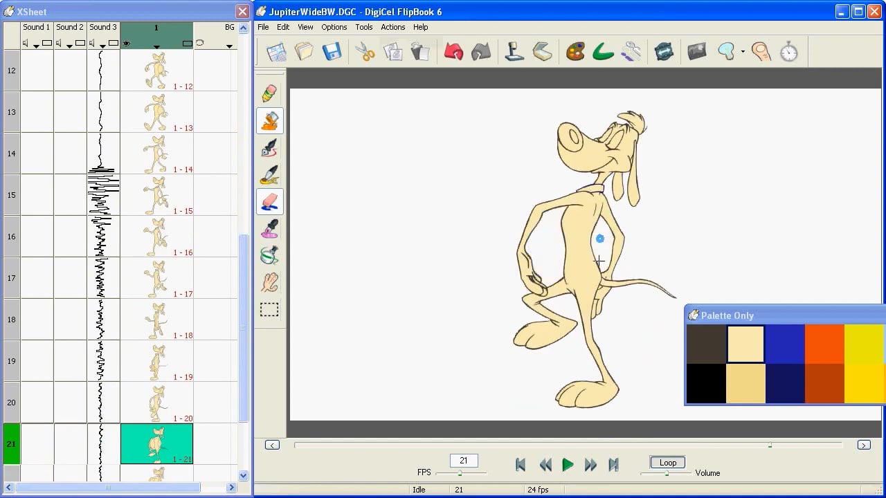 Painting Your Animation with DigiCel FlipBook