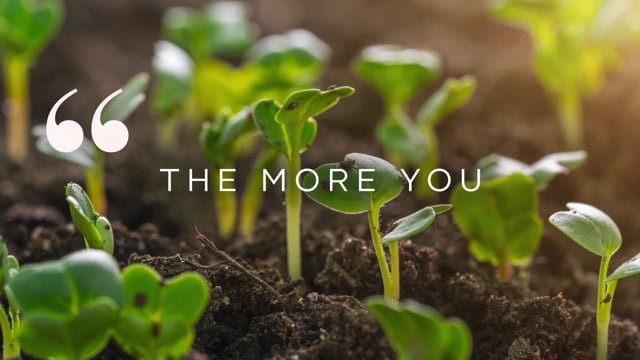 The More You Share