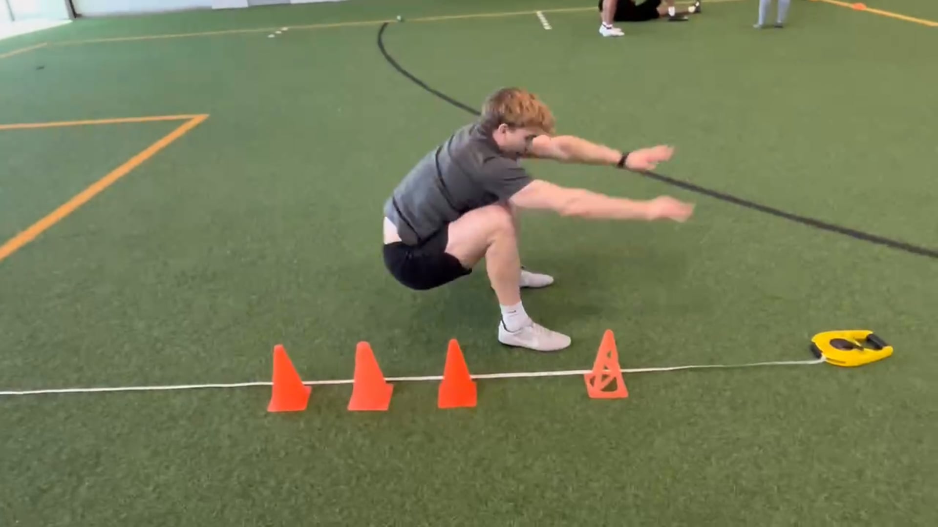 Watch dawson hodge's Broad Jump: 111.5 inches