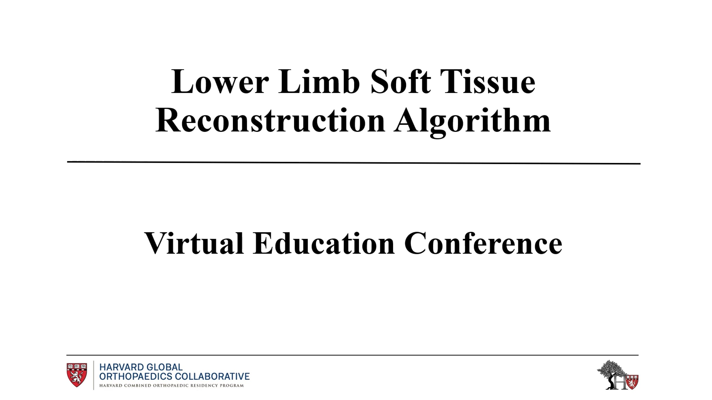 Lower Limb Soft Tissue Reconstruction Algorithm | Videos & Movies on Vimeo