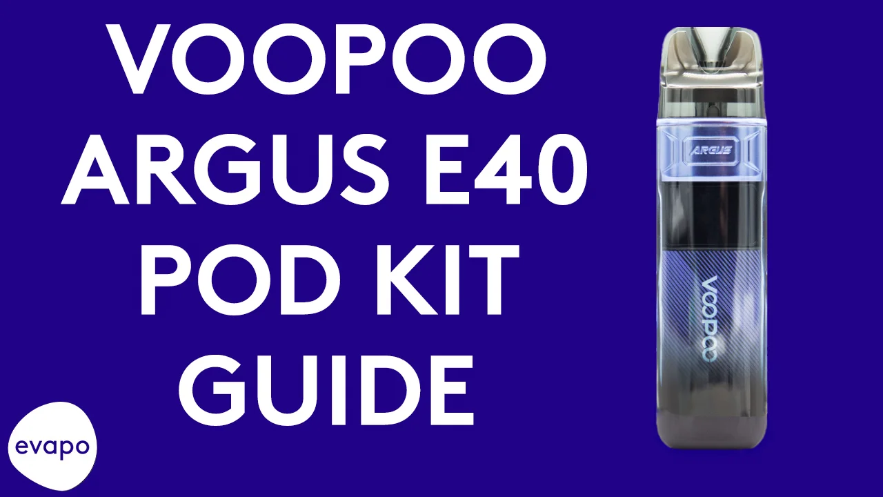 voopoo argus e40 test Voopoo Argus E40 pod vape kit 40W