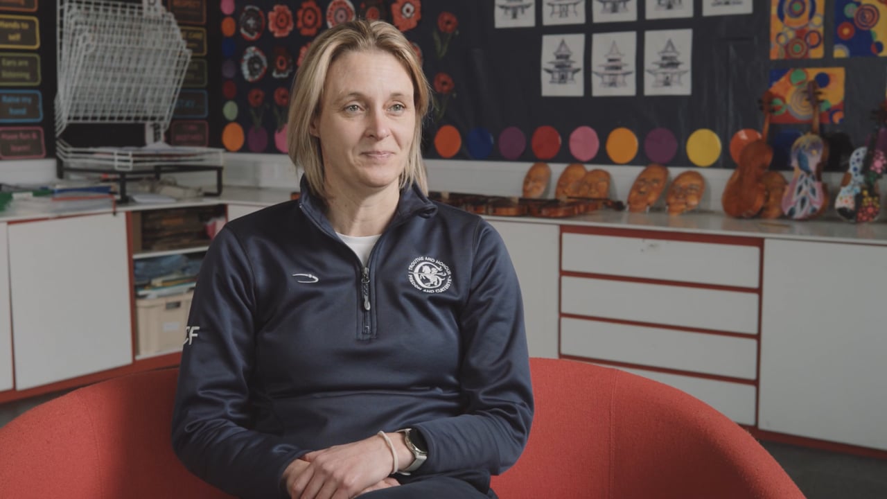 Christine Fourie, Director of Sport at St George's School Edinburgh