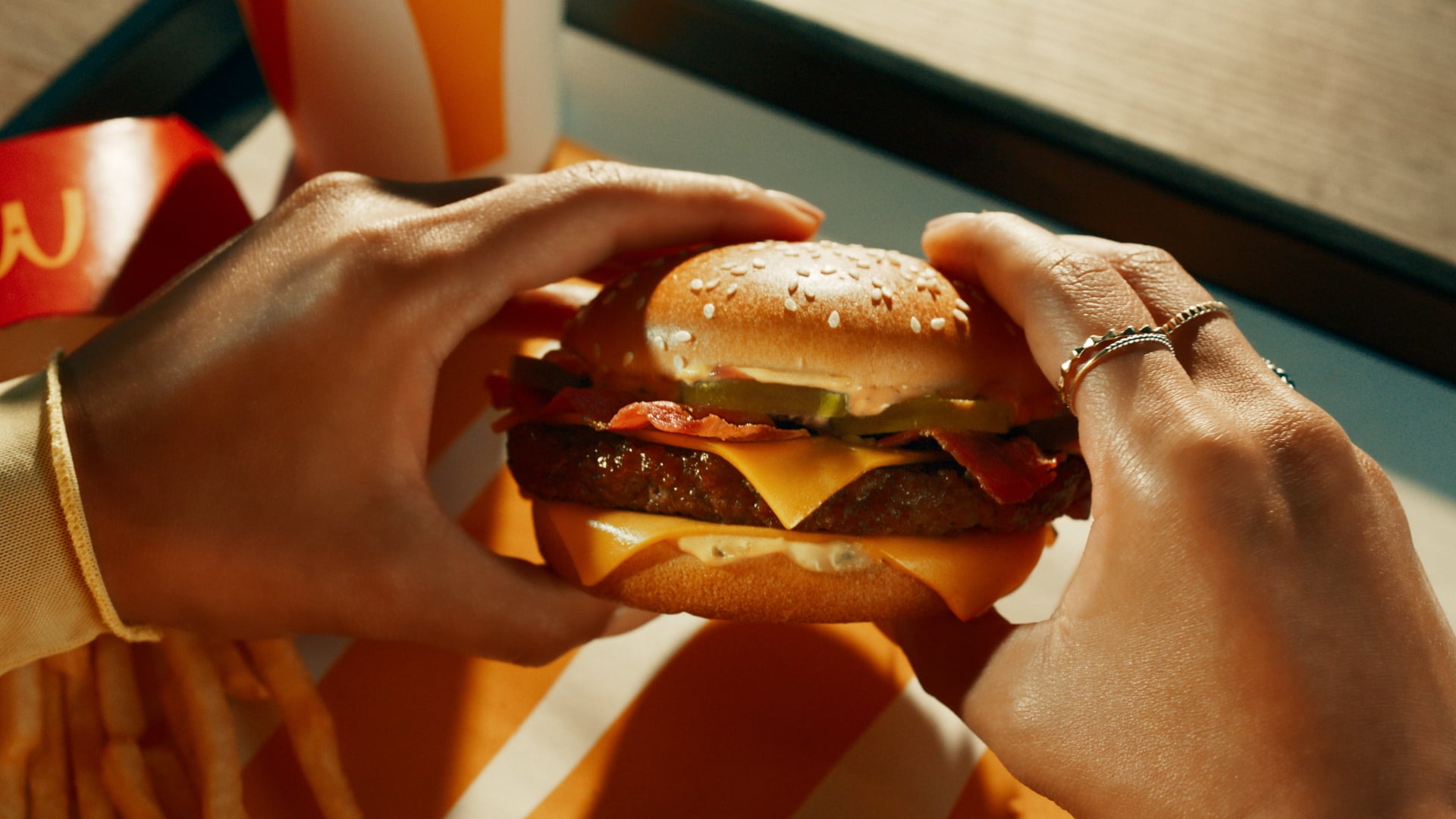 McDonald's Cheesy Jalepeňo Quarter Pounder