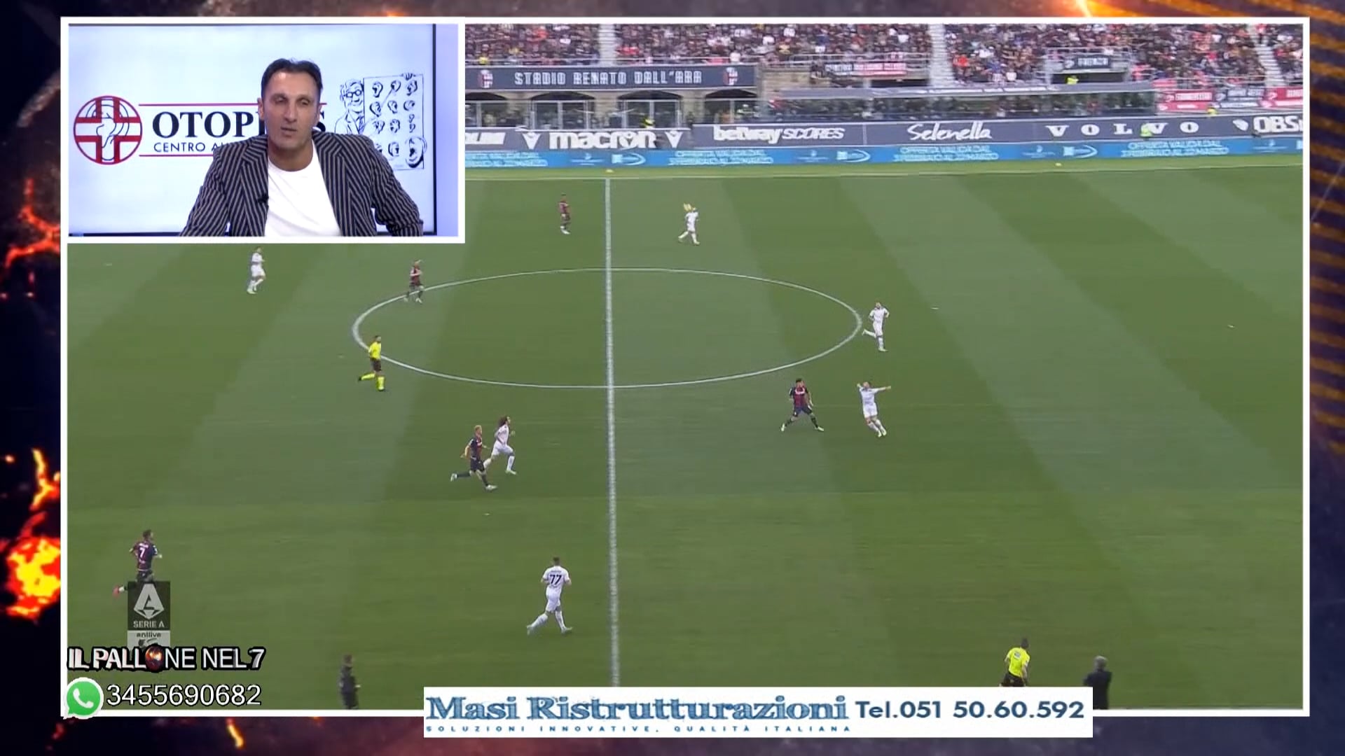 L’analisi tattica di Bazzani