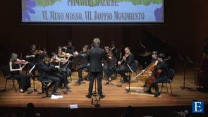 A. Laura Iglesias, J.P. Bettac y el Ensemble de la Escuela Reina Sofía: «La primavera americana de Copland»