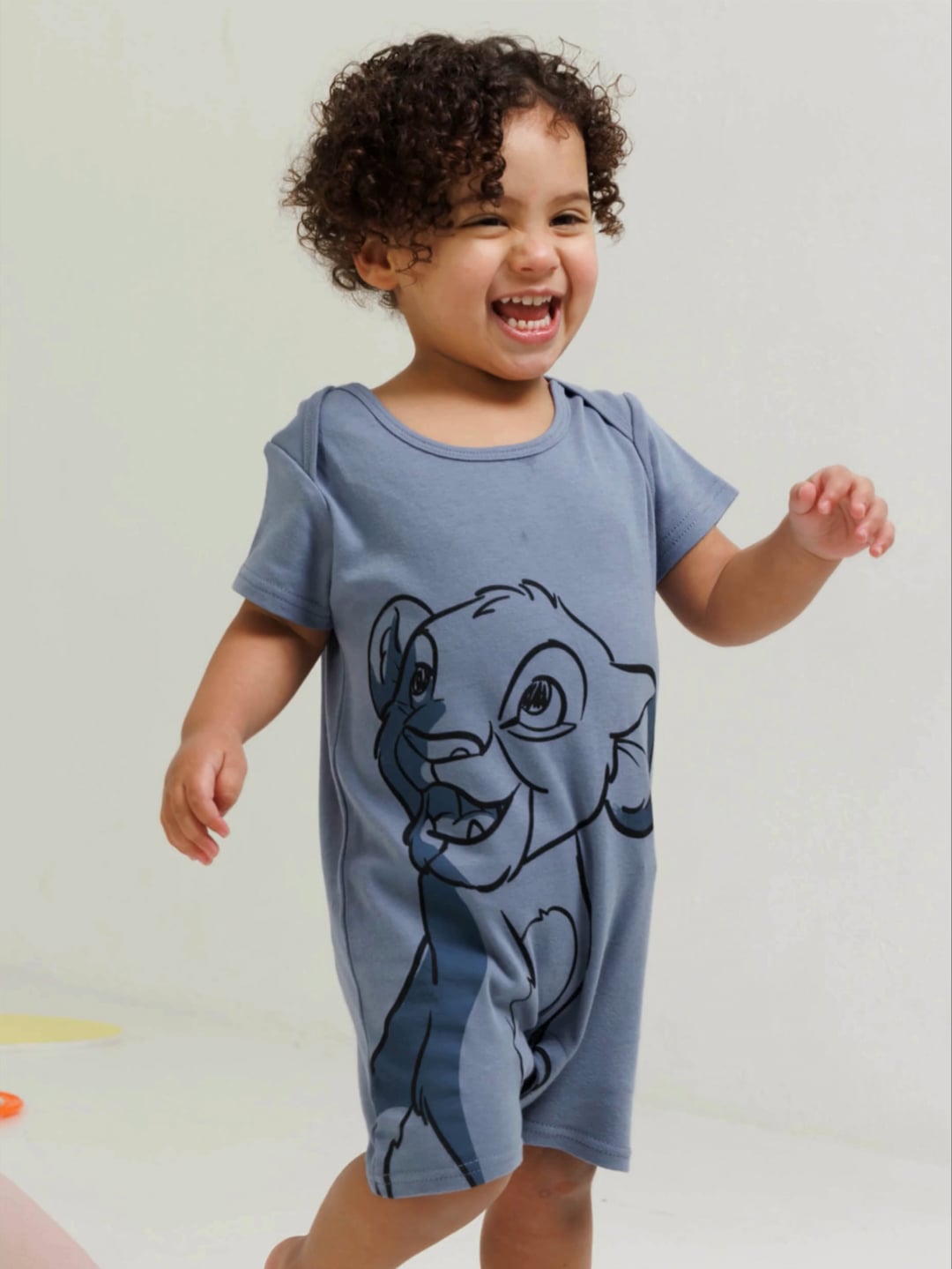 אוברול פיג’מה עם כיתוב אישי LION KING