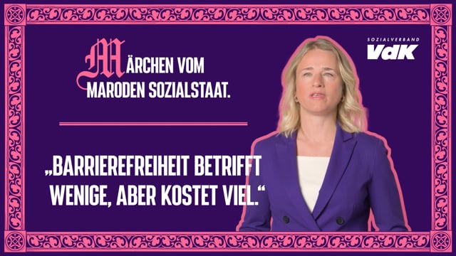 Barrierefreiheit betrifft wenige, kostet aber viel