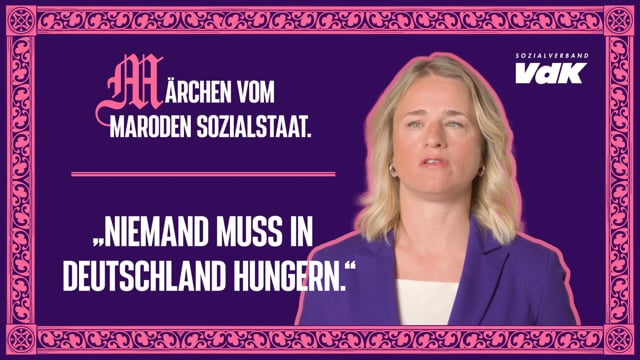 Niemand muss in Deutschland hungern