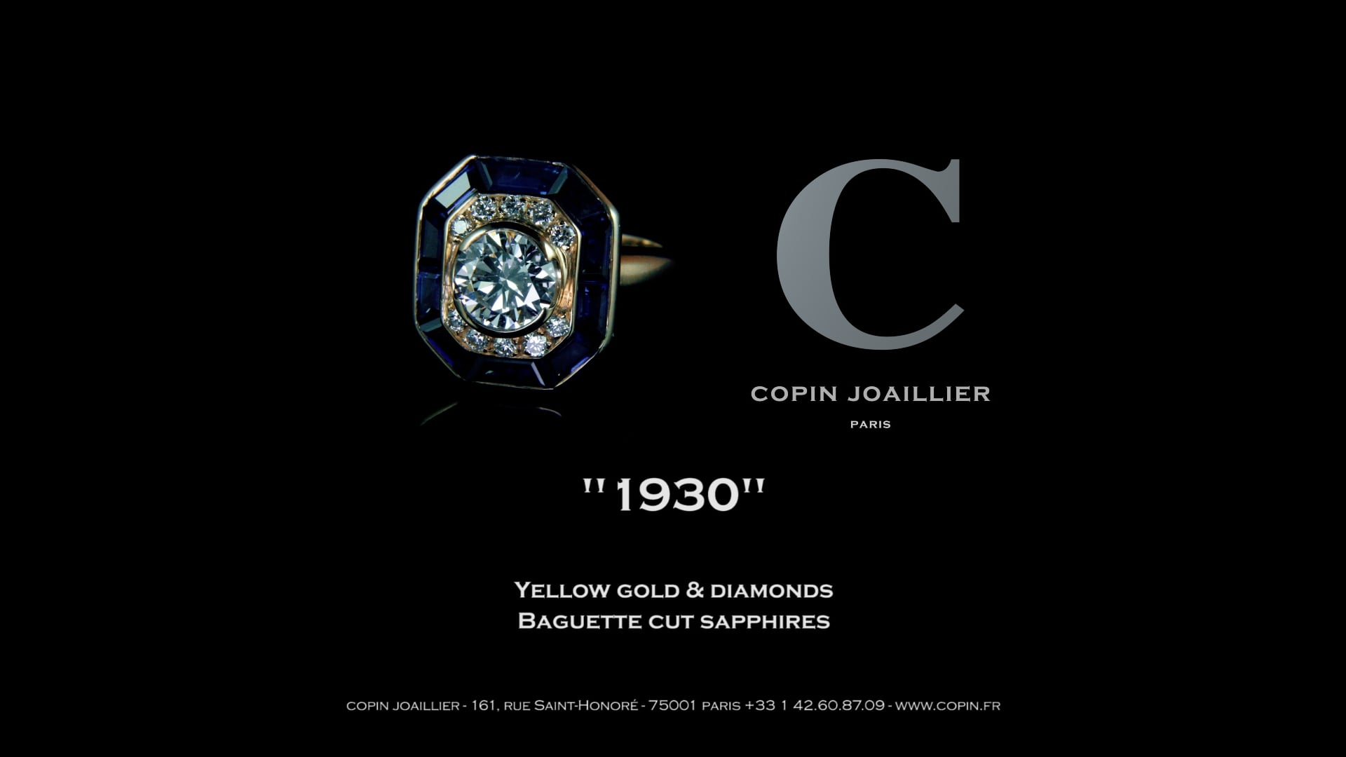 Copin Joaillier - Modèle "1930"