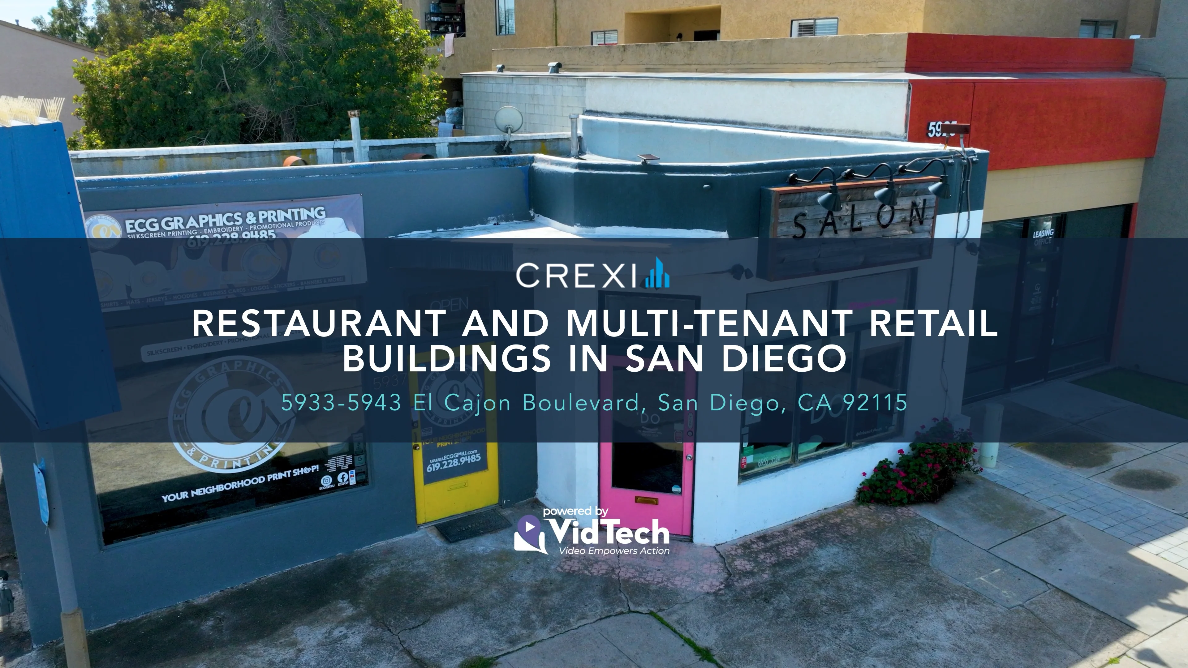 Retail for auction 5933 5943 el cajon blvd san diego ca 92115