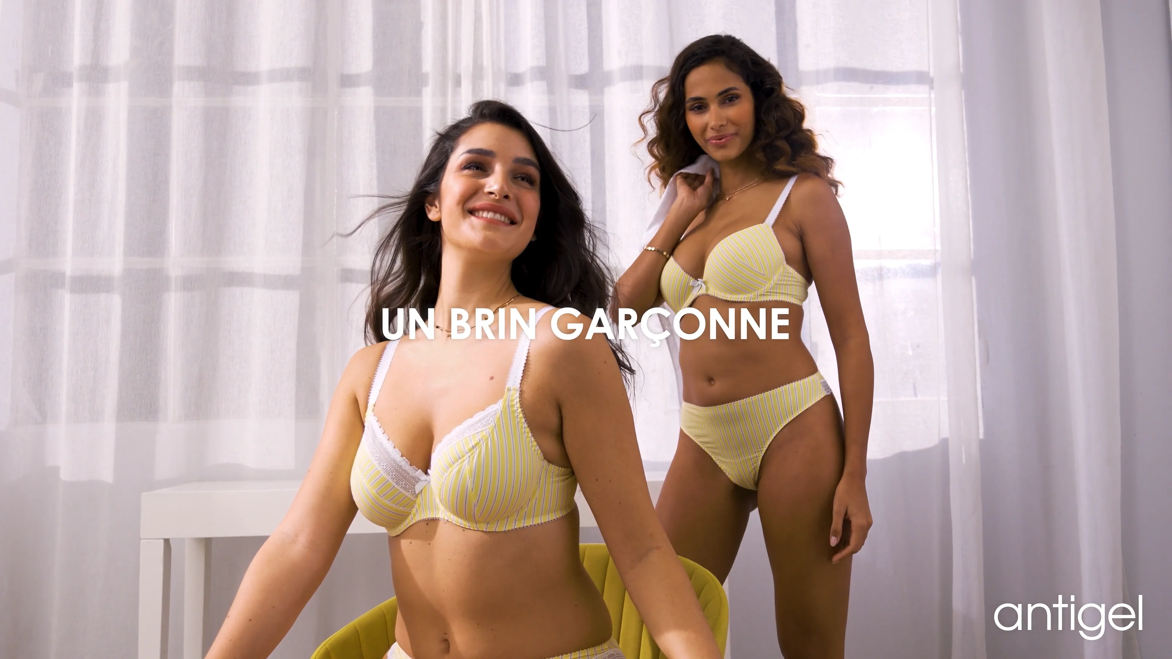 Short Antigel Un Brin Garçonne (Jaune Liquette)