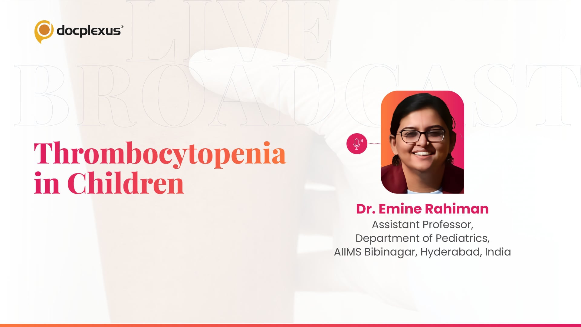 Thrombocytopenia in Children
