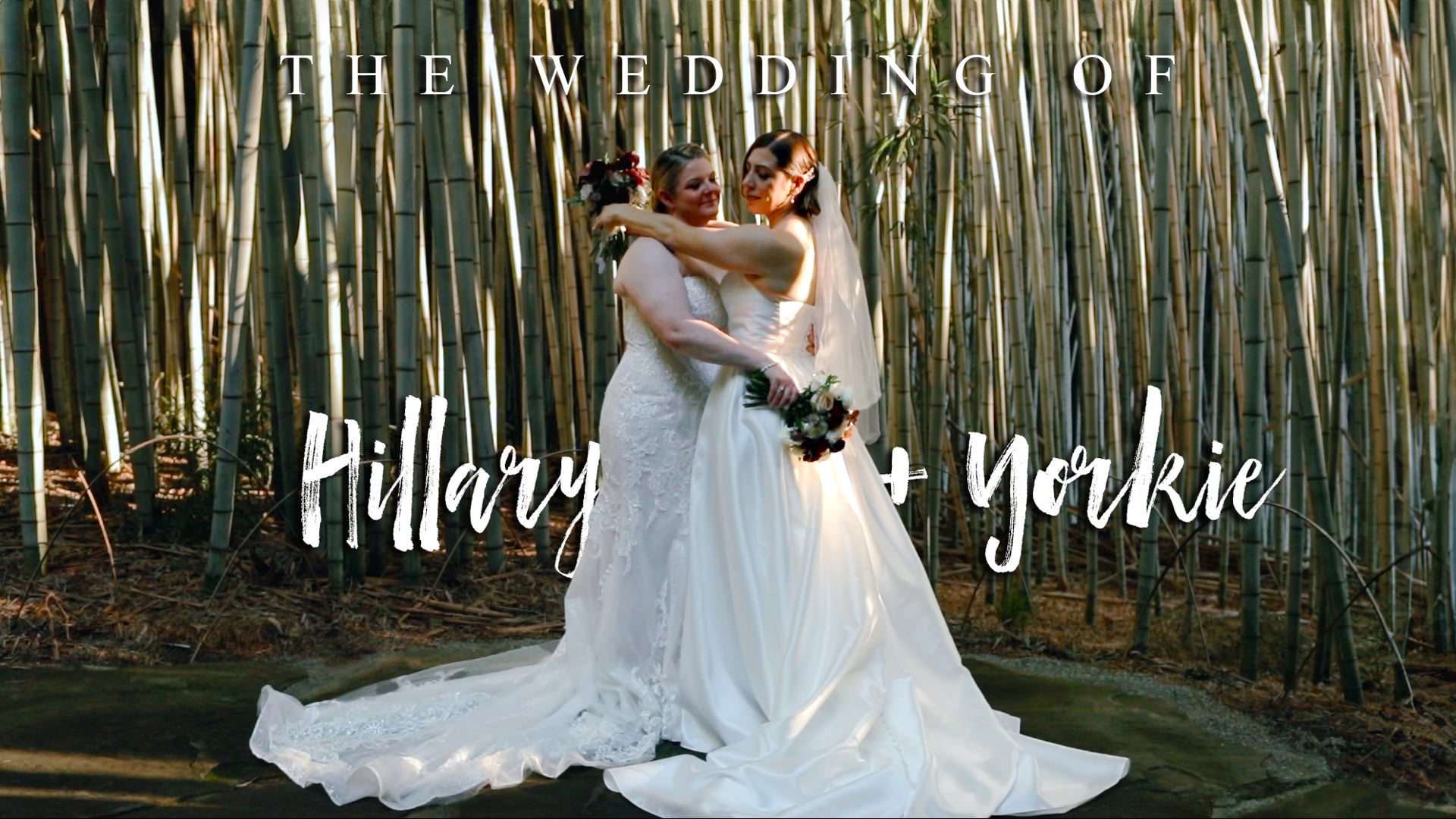 Hillary + Yorkie's Wedding Highlight