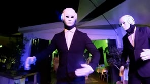 Humanoids Robot Performance .- Bailarines Robot