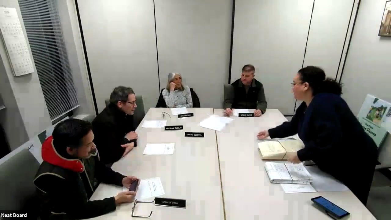 New Castle Board of Architectural Review Meeting 3/19/25