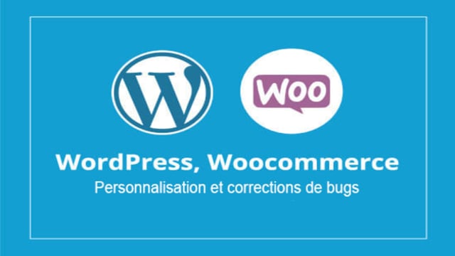 corriger des bugs, la personnalisation Wordpress, Woocommerce