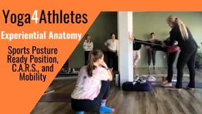 Experiential Anatomy sports posture ready position; C.A.R.S. mobility work