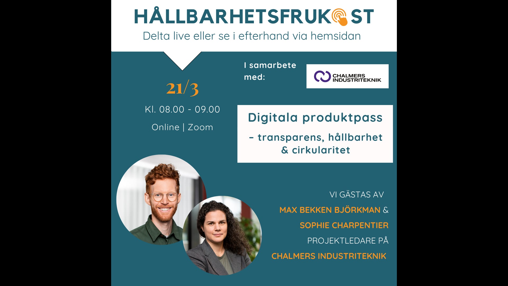 Hållbarhetsfrukost: Digitala produktpass - Transparens, hållbarhet & cirkularitet