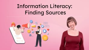 Information Literacy: Finding Sources