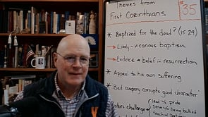 "Themes from First Corinthians" (#35)