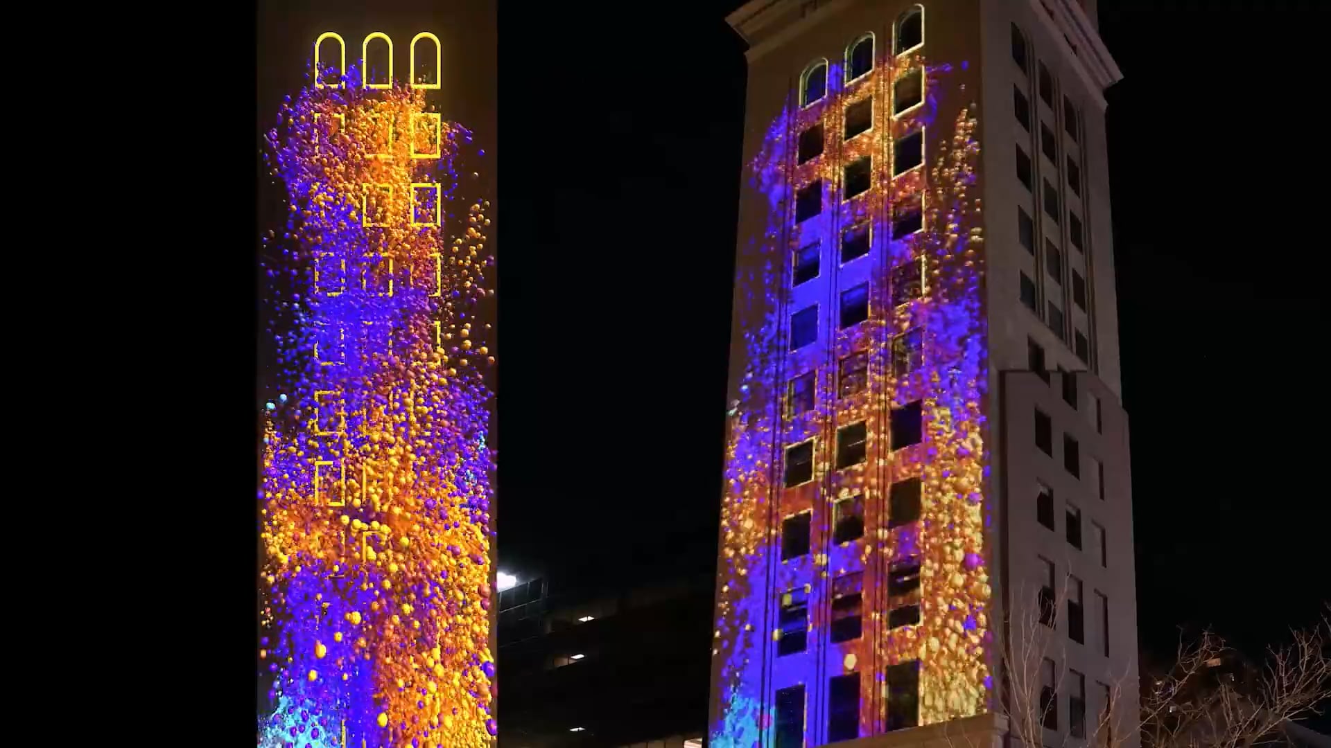 Night Lights Denver // Winter 2025 // A Frosty Flight