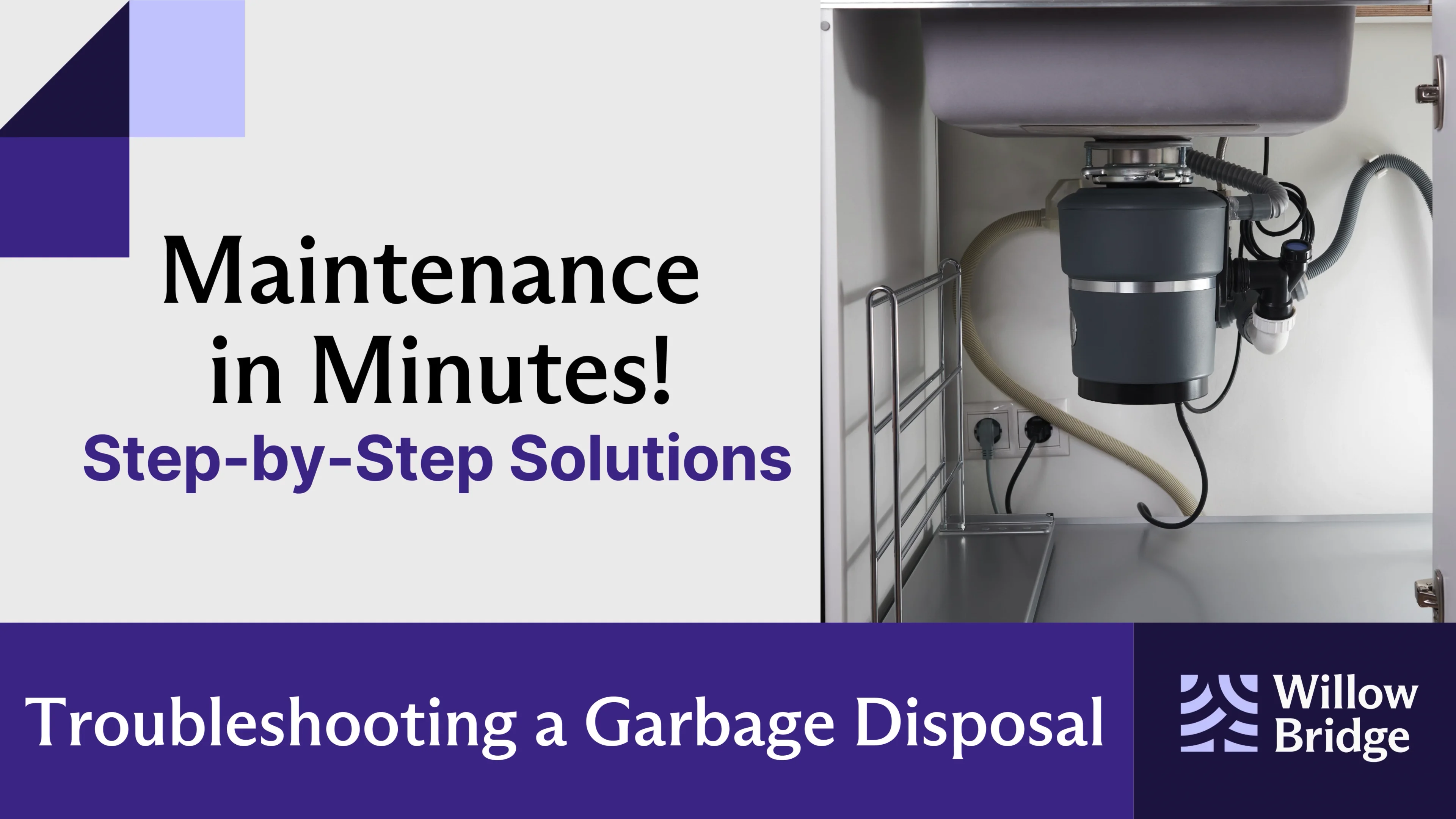 Troubleshooting a Garbage Disposal